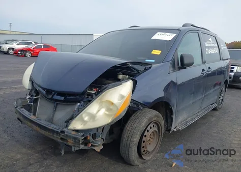 2006 Toyota Sienna Le z USA, uszkodzony, nr VIN 5TDZA23C66S505133